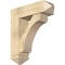 Ekena Millwork Legacy Arts and Crafts Rough Sawn Bracket w/ Offset Brace, Douglas Fir, 8"W x 26"D x 30"H BKT0806X26X30LEC03RDF - alternate 1